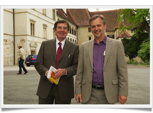 Emer.Univ.-Prof. Dr. Wilhelm Müller und Univ.-Prof. Dr. Bernhard Resch